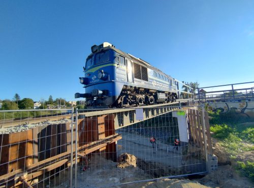 lk201 Somonino - Gdańsk PPM-T / próbne obciążenia statyczne i&nbsp;dynamiczne